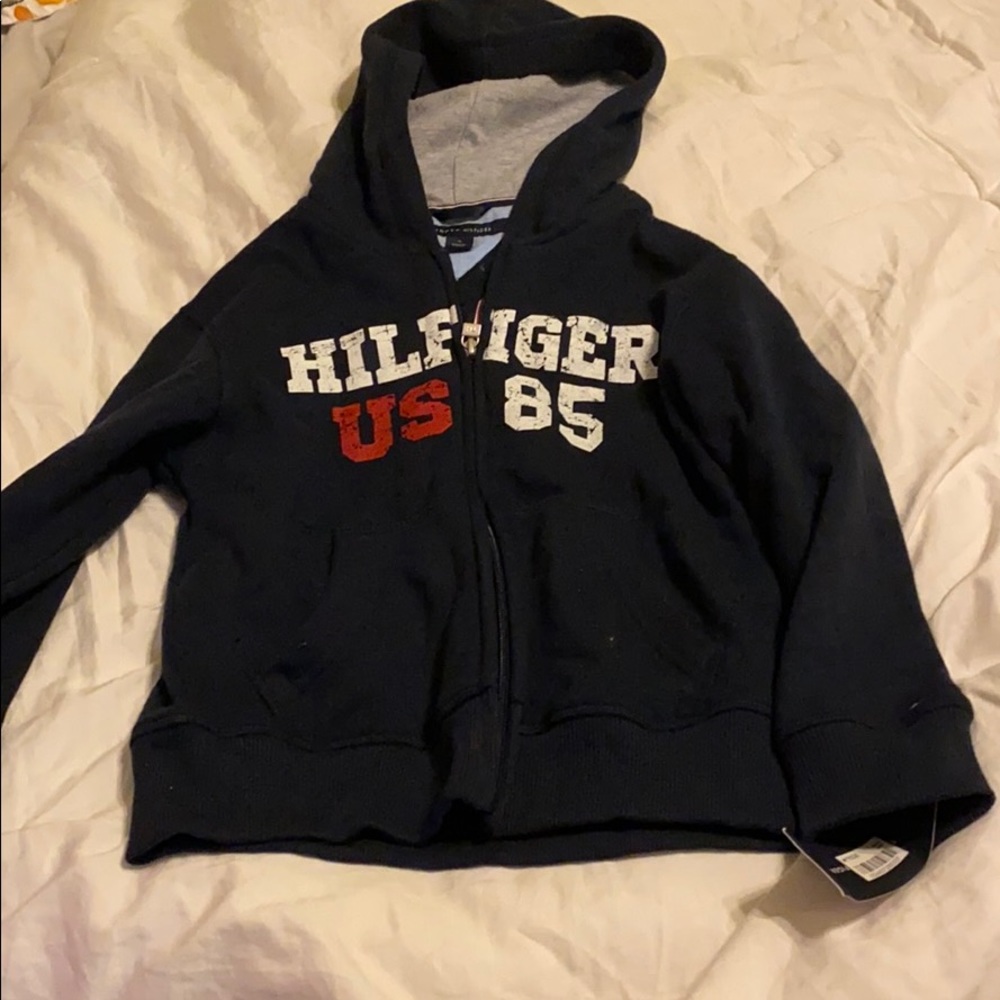 Tommy Hilfiger zip up sweatshirt
